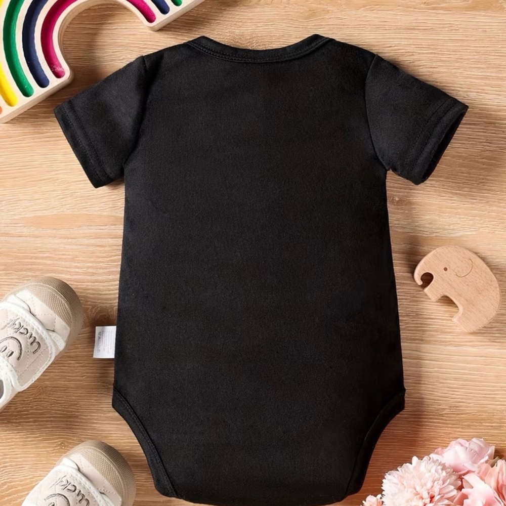 Black Baby Infant Toddler Onesie Blessed by God Spoiled by Grandma - Picture 2 of 8